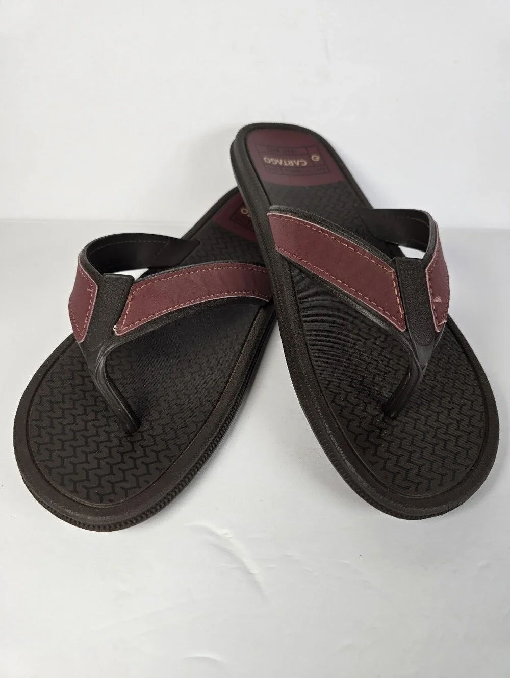 Cartago Mens MAIORCA II Flip Flop Sandals Size 10 Vacation